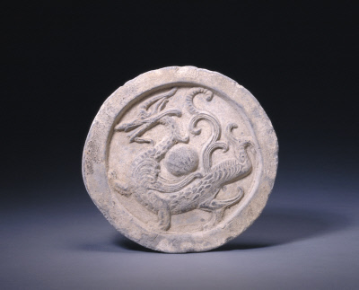 图片[1]-Green dragon tile-China Archive